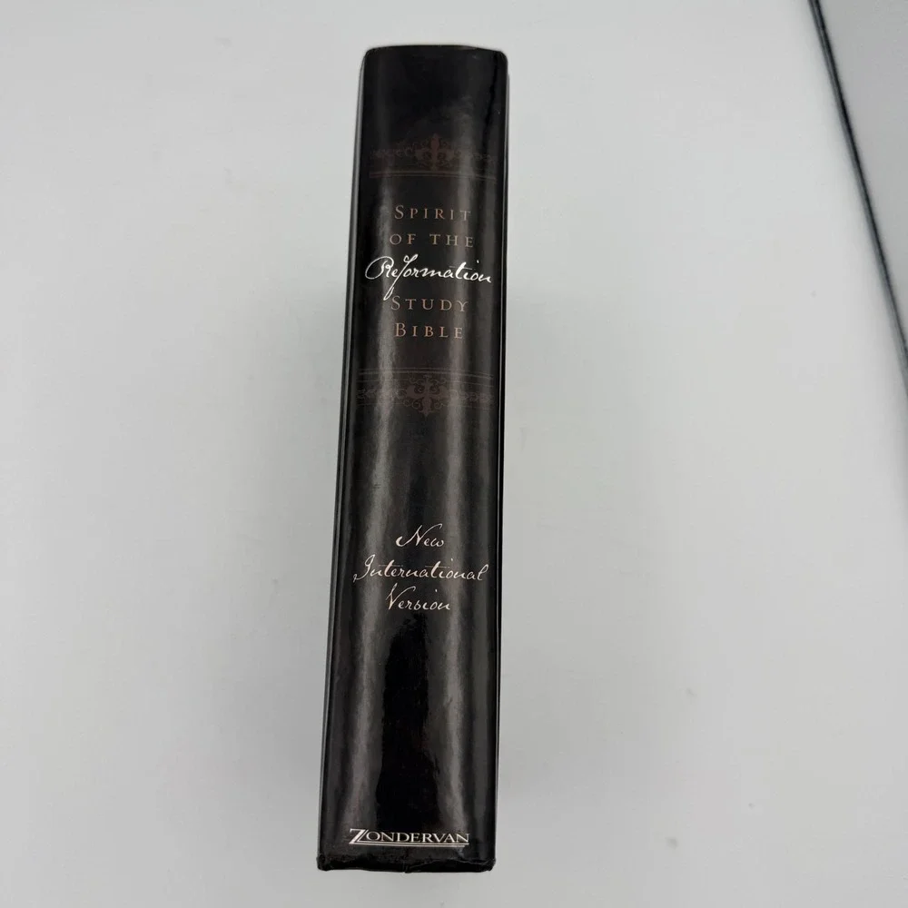 NIV SPIRIT OF THE REFORMATION STUDY BIBLE Pratt Richard Jr. Hardcover Zondervan